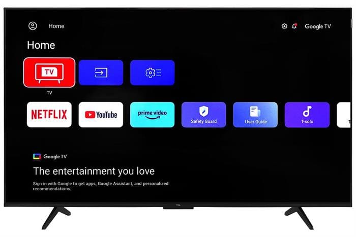 Google Tivi QLED TCL AI 4K 55 inch 55P7K
